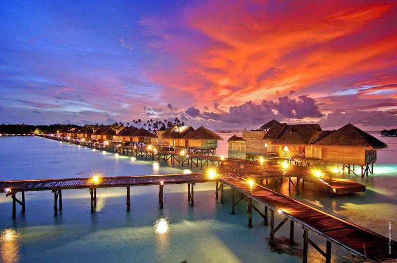 Khu nghỉ dưỡng ở Maldives Khu nghỉ dưỡng ở Maldives