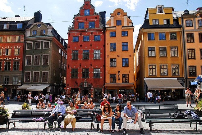 Khu phố Gamla Stan Khu phố Gamla Stan