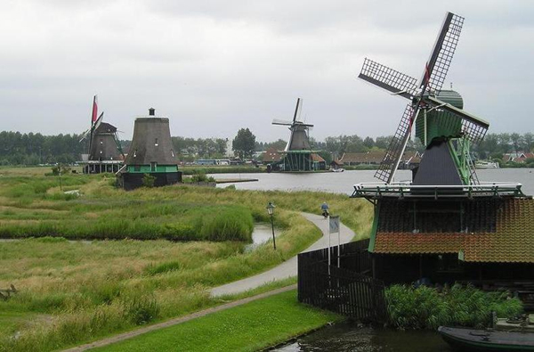 Khu đồng quê Zaanse Schans Khu đồng quê Zaanse Schans